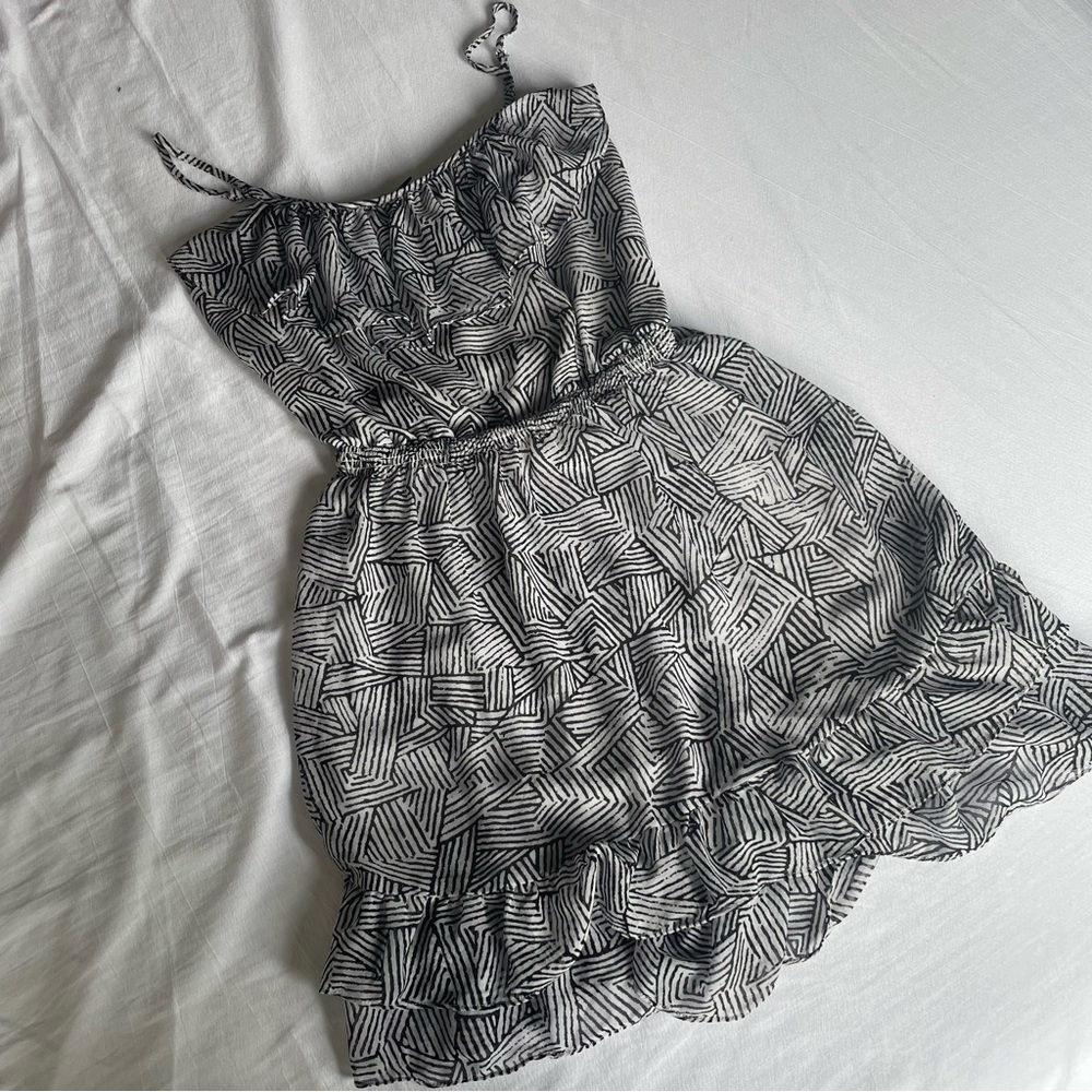 Ruffled Mini Dress - Picture 5 of 10